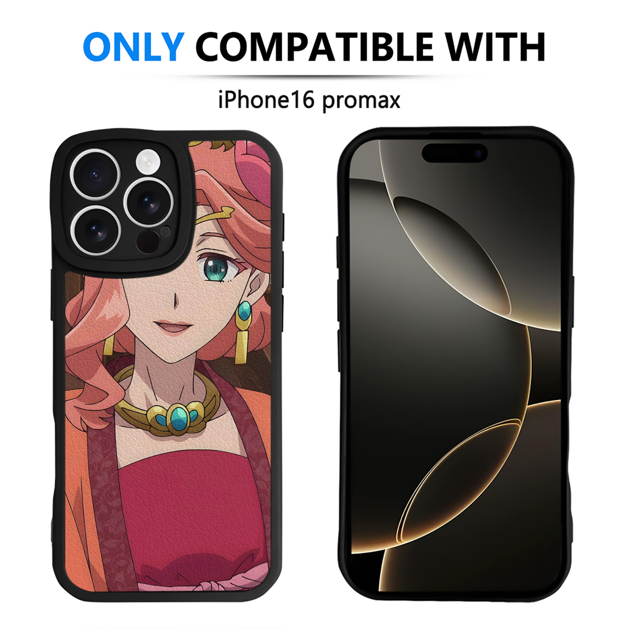 薬屋のひとりごと The Apothecary Diaries 【iPhone 16シリーズ対応】シリコンスマホケース（レザー調） 材質：シリコン